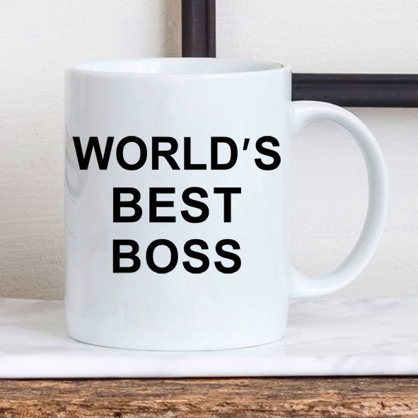 Чашка World's best boss #309 #182 фото
