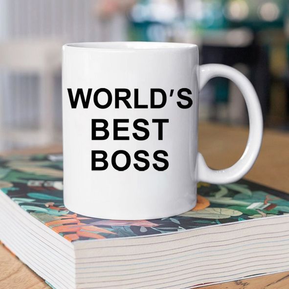 Чашка World's best boss #309 #182 фото