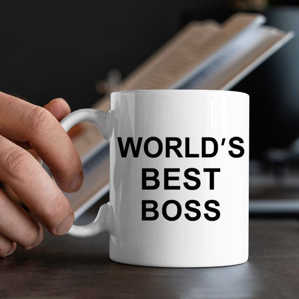 Чашка World's best boss #309 #182 фото