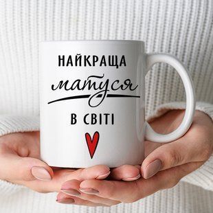 Чашка Найкраща Матуся в світі #1408 #126 фото
