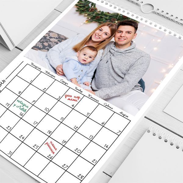 Календар - Планер з фото 2026 рік #009 #488 фото