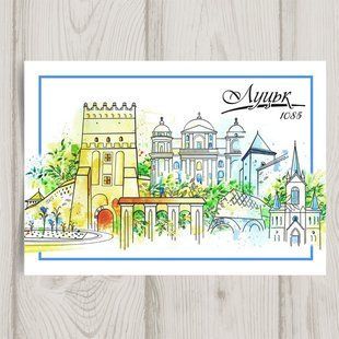 Листівка Луцьк 1085 #724 фото