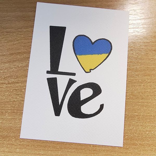 Листівка Love #716 фото
