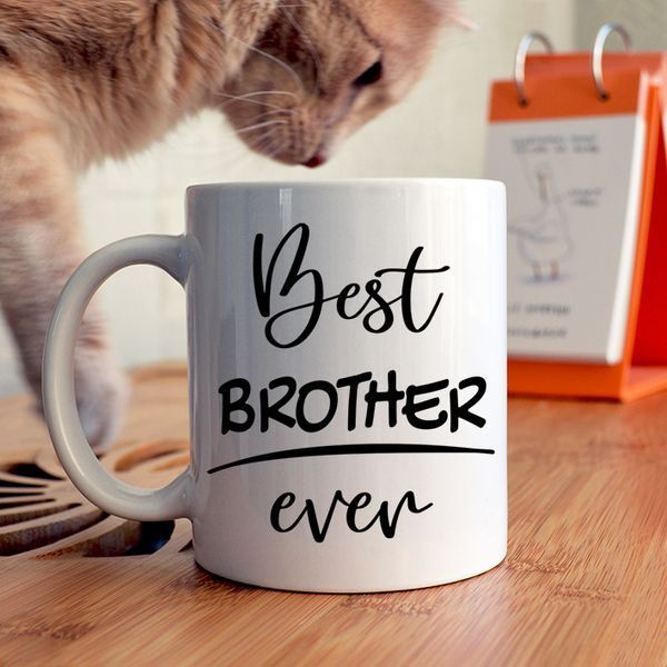 Чашка Best brother ever #191 #341 фото